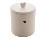 Pote Decorativo Heart Branco | WestwingNow