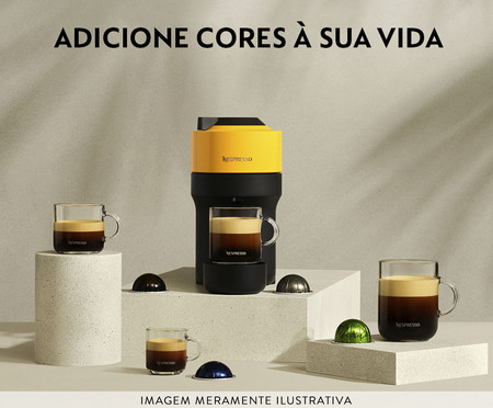 Cafeteira Nespresso Vertuo Pop Amarelo Manga | Westwing