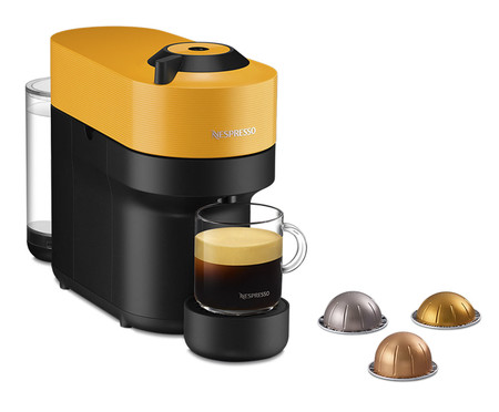 Cafeteira Nespresso Vertuo Pop Amarelo Manga | Westwing