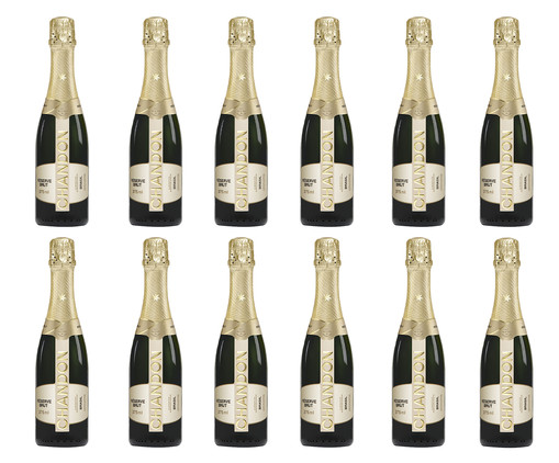 Kit Espumante Chandon Reserve Brut - 12 Peças, multicolor | WestwingNow