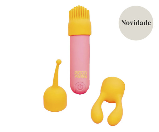 Fun Vibrador Bullet Recarregável, Colorido | WestwingNow