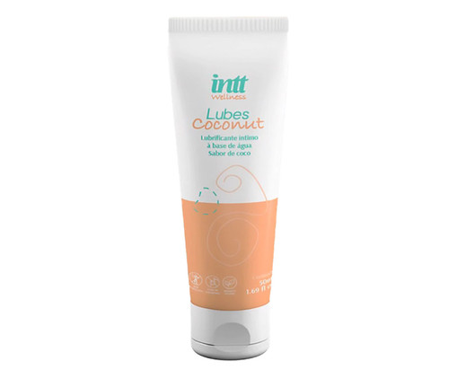 Lubes Coconut Lubrificante Sabor Coco - 50ml, Colorido | WestwingNow