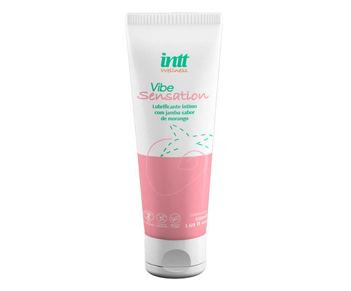 Vibe Sensation Lubrificante com Jambu Sabor Morango - 50ml, Colorido | WestwingNow