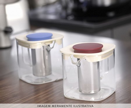 Chaleira Borossilicato Red Neo | Westwing