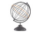 Globo Torget em Metal Preto, black | WestwingNow