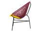 Cadeira Acapulco Oaxaca - Vinho e Amarelo, Multicolorido | WestwingNow