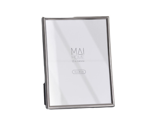 Porta Retrato Aika em Metal II Prateado, silver or metallic | WestwingNow