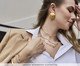 Brinco Quadrado Abaulado Banhado a Ouro 18k, gold | WestwingNow