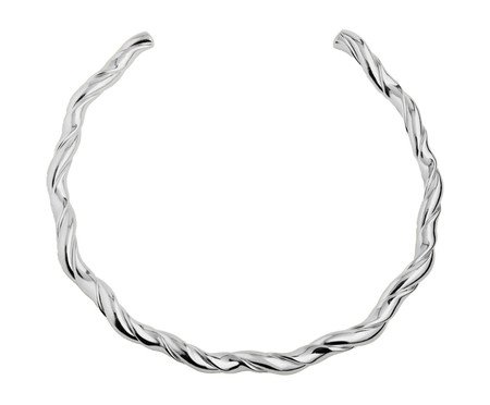 Choker Torcida Prateada | Westwing