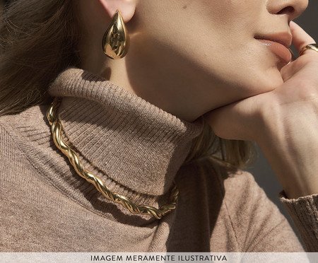 Choker Torcida Dourada | Westwing
