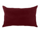 Almofada em Veludo Soft Liso I Marsala, Vermelho | WestwingNow