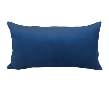 Almofada em Veludo Soft Liso Classic Blue