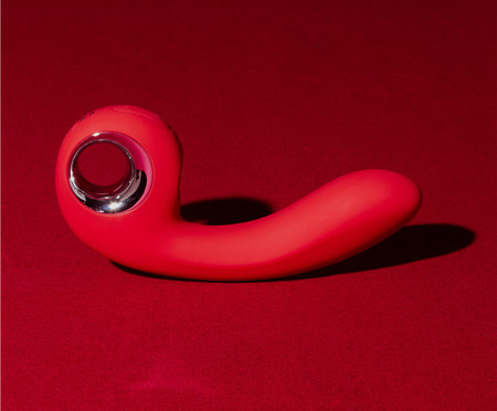 Vibrador Dupla Estimulação Luxury Vermelho | WestwingNow