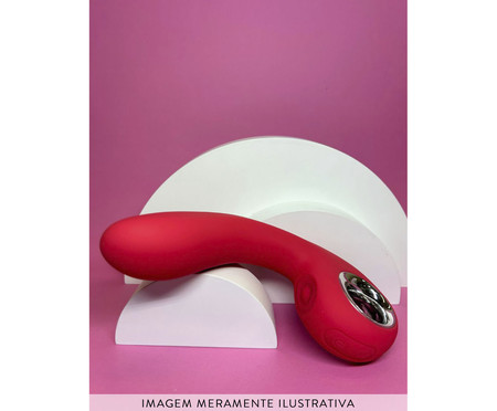 Vibrador Dupla Estimulação Luxury Vermelho | WestwingNow