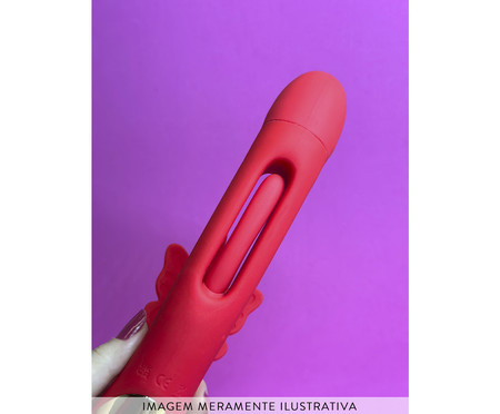 Vibrador Rabbit Butterfly Vermelho | WestwingNow