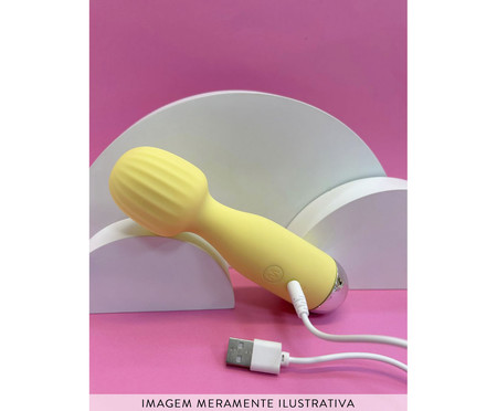 Vibrador Mini Varinha Mony Amarelo | WestwingNow