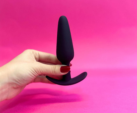 Plug Anal em Silicone Gota Preto - G | WestwingNow