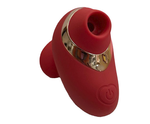 Sugador e Vibrador Clitoriano Love Vinho, Vermelho | WestwingNow