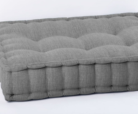 Futon Turco Impermeabilizado Cinza | WestwingNow