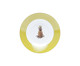 Jogo de Jantar Abacaxi em Porcelana - 06 Pessoas, Amarelo,Branco | WestwingNow