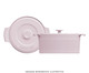 Panela Cocotte em Porcelana Ardengo Rosa, Rosa | WestwingNow