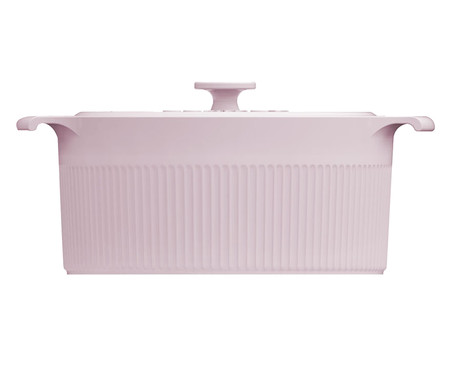 Panela Cocotte em Porcelana Ardengo Rosa