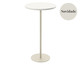 Mesa de Apoio Orb Off-White Fosco e Champanhe, Off White | WestwingNow