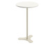 Mesa de Apoio Orb Off-White Fosco e Champanhe, Off White | WestwingNow