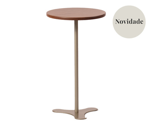 Mesa de Apoio Orb Canella e Champanhe, Natural | WestwingNow