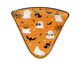 Prato Fatia de Pizza Halloween Laranja, Laranja | WestwingNow