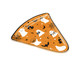 Prato Fatia de Pizza Halloween Laranja, Laranja | WestwingNow