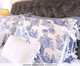 Fronha Estampa Toile de Jouy Azul Royal, Azul | WestwingNow