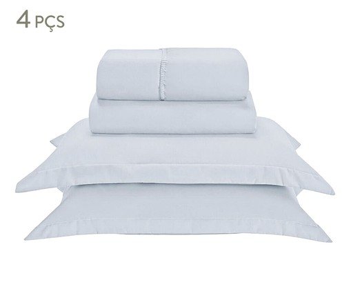 Jogo de Lençol 400 Fios Premium Branco - Casal, white | WestwingNow