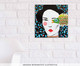 Placa de Madeira Estampada Simonette, Colorido | WestwingNow