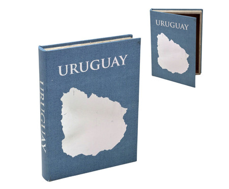 Livro Caixa Uruguay - Azul | Westwing