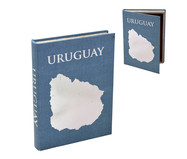 Livro Caixa Uruguay - Azul | WestwingNow