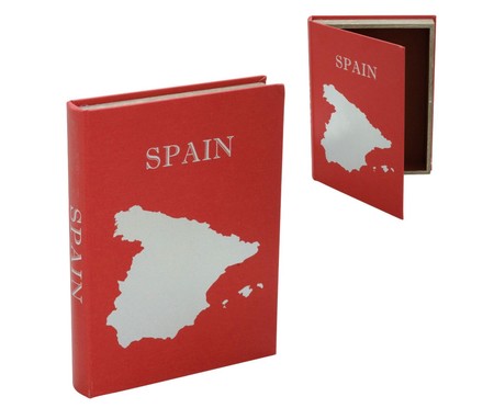 Livro Caixa Spain - Vermelho