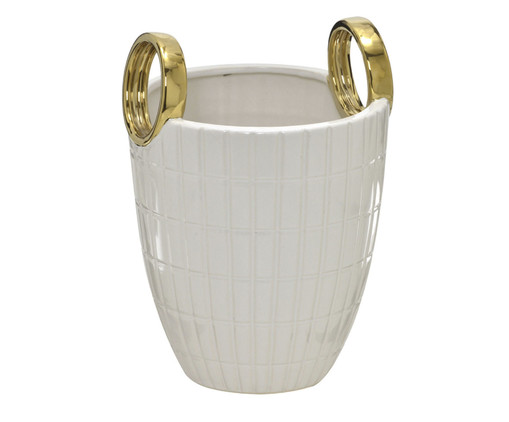 Vaso Brenner com Alças I - Branco, white | WestwingNow