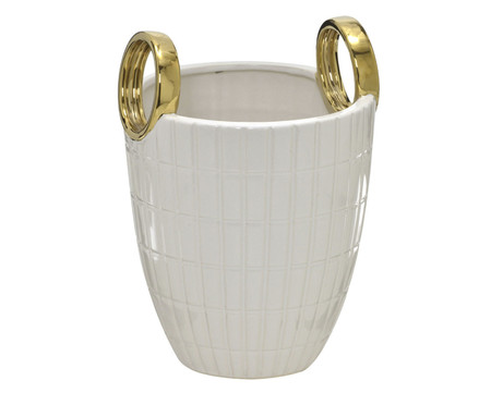 Vaso Brenner com Alças I - Branco