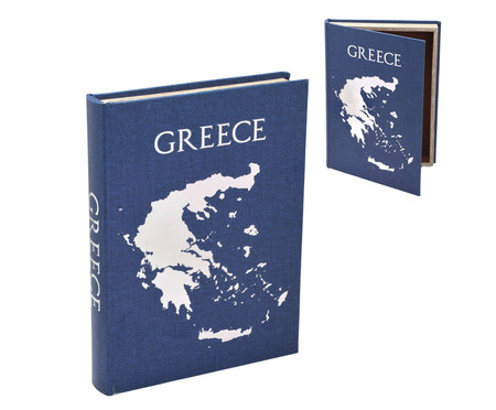 Livro Caixa Greece - Azul