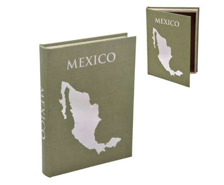 Livro Caixa Mexico - Verde