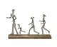 Escultura Enjoying Family - Prateado, brown | WestwingNow