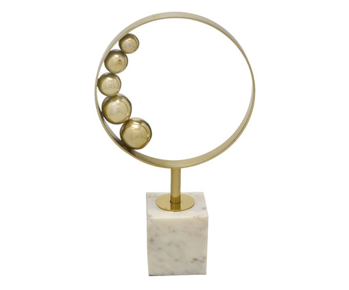 Escultura Danica - Dourado, white | WestwingNow