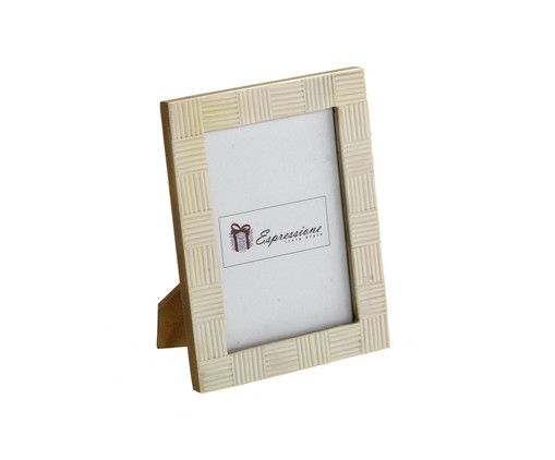 Porta Retrato Harrison I - Creme, beige | WestwingNow