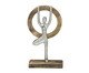 Escultura Homem com Círculo - Prateado, brown | WestwingNow