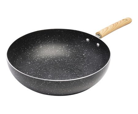 Frigideira Wok de Indução Granilite Preta | Westwing