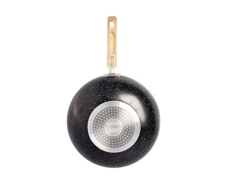 Frigideira Wok de Indução Granilite Preta | Westwing