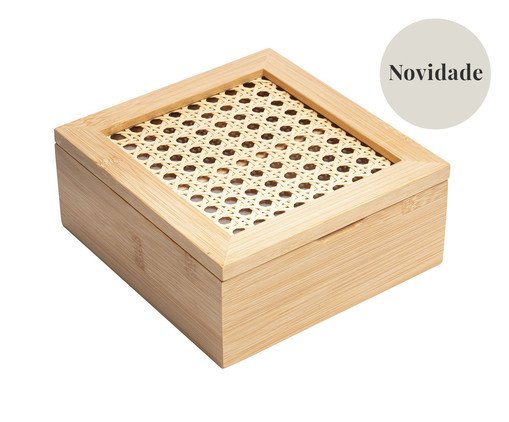 Caixa Organizadora Treliça, Bege | WestwingNow