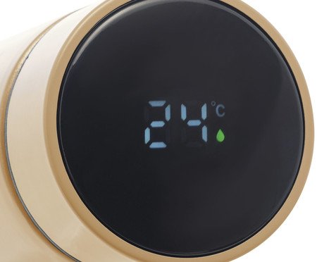 Garrafa Térmica com Termômetro Sweet Dourada | Westwing