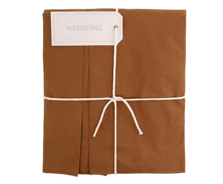 Saia para Cama Box Matt Caramelo - 200 Fios | WestwingNow